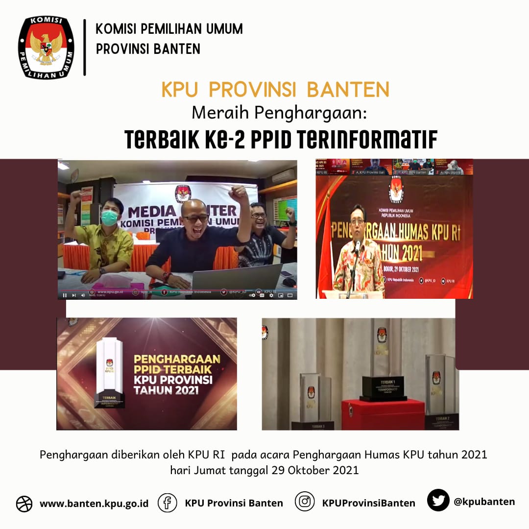 Anugerah Keterbukaan Informasi KPU se-Indonesia Tahun 2021