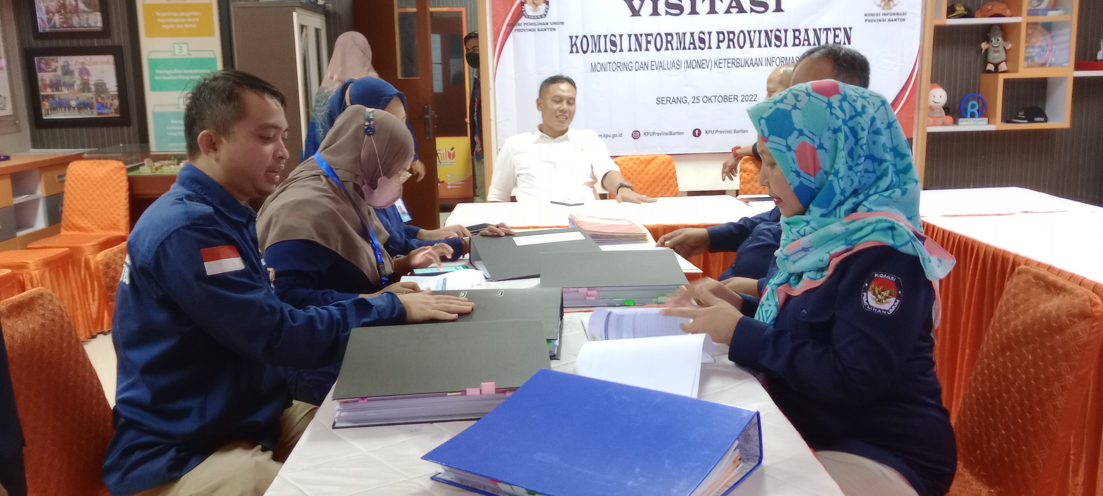 Visitasi Komisi Informasi Banten Monev PPID Tahun 2022