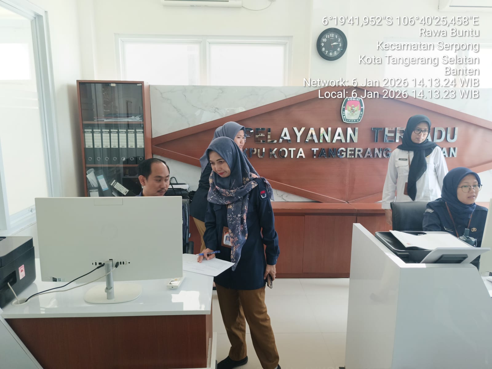Visitasi monev keterbukaan informasi KPU Kabupaten/Kota Tahun 2025