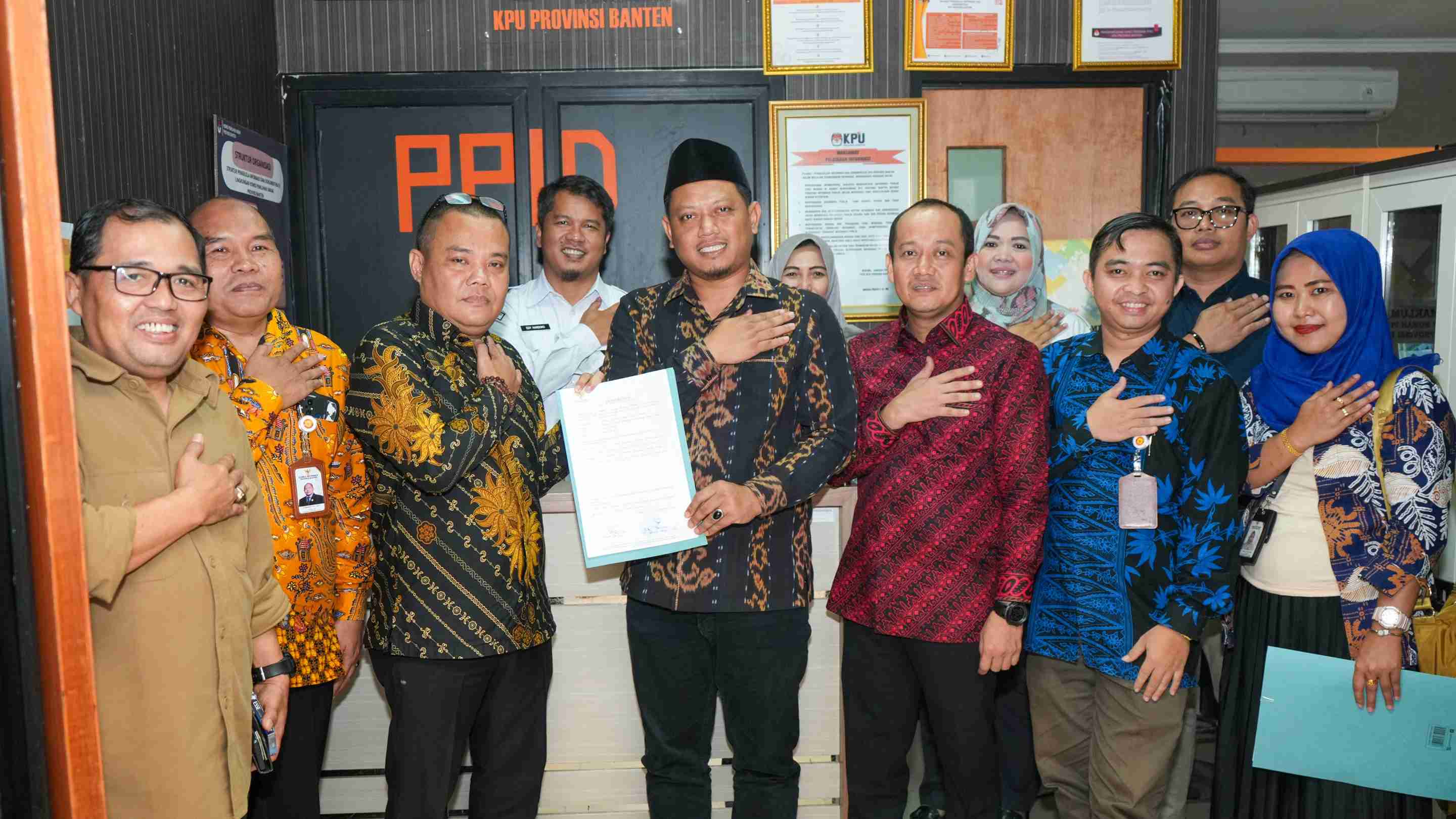 Visitasi Monev keterbukaan Informasi Badan Publik Tahun 2024